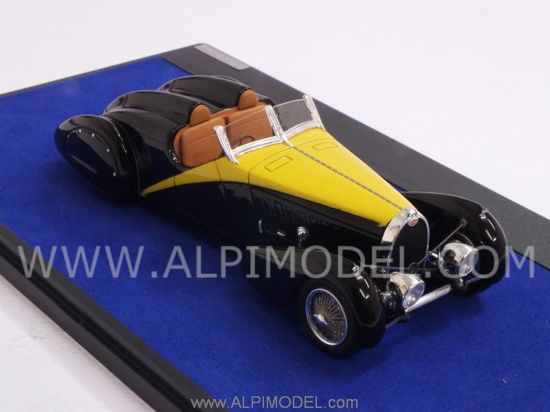 Bugatti Type 57 Roadster Grand Ride Gangloff 1934 (Yellow/Black) Louwman Museum Collection by matrix-models