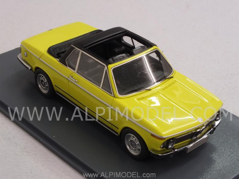BMW 2002 (E10) Baur Cabriolet 1974 (Yellow) by neo