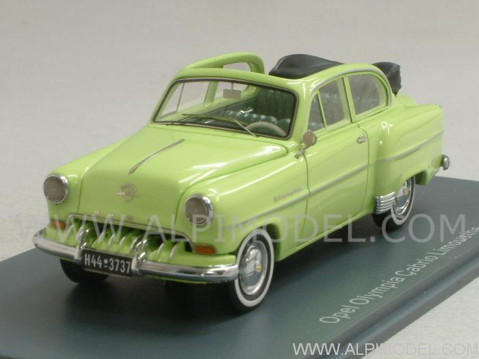 Opel Olympia Cabrio Limousine (Light Green) by neo