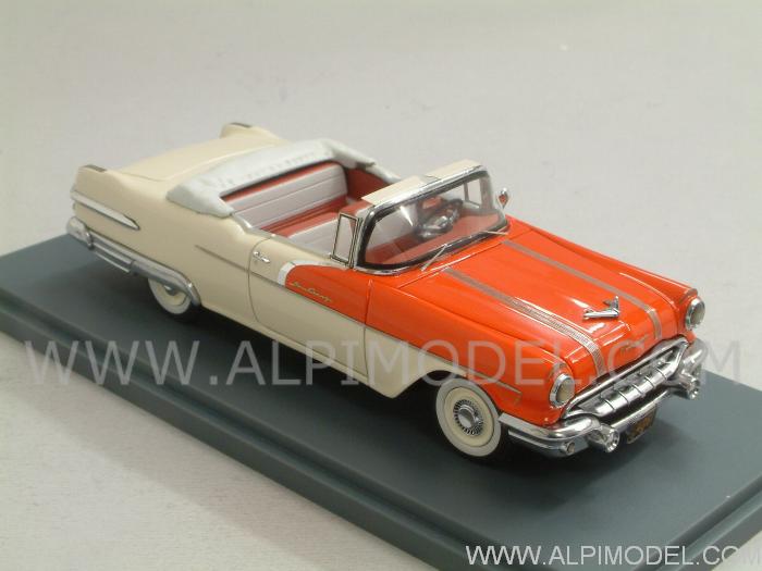 Pontiac Star Chief Convertible 1956 (Red/White) by neo