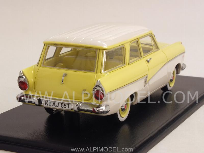 Ford Taunus P2 Kombi 1958 (Yellow/White) by neo