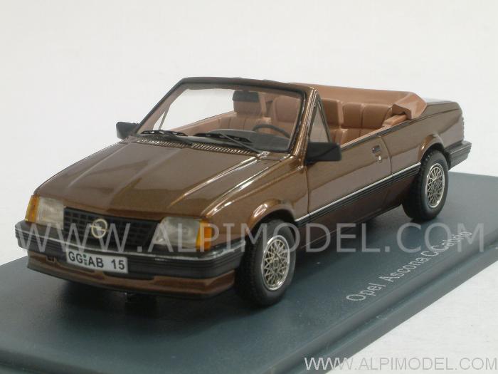 Opel Ascona C Cabrio Brown Metallic 1987 by neo
