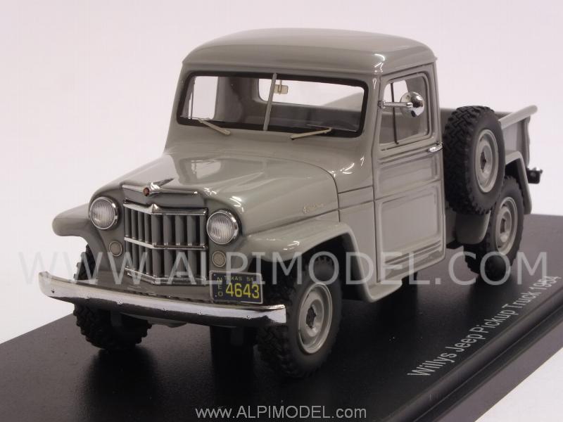 Jeep Willys Pickup Truck 1954 (Grey) by neo