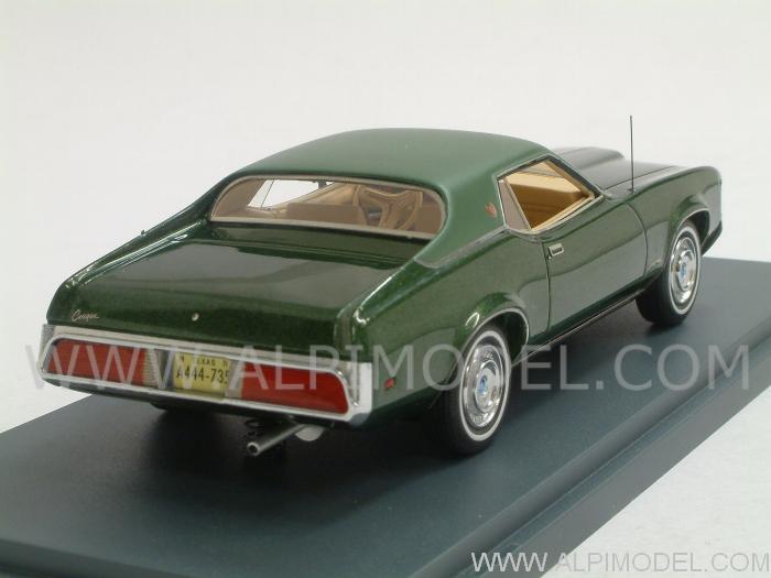 Mercury Cougar coupe Green Metallic / Green 1971 by neo