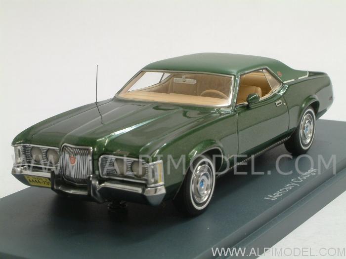 Mercury Cougar coupe Green Metallic / Green 1971 by neo