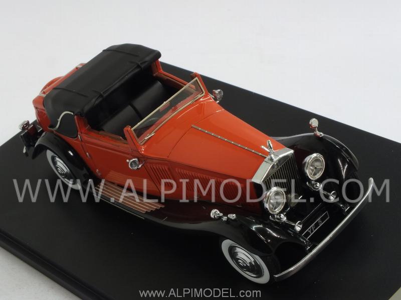 Rolls Royce Phantom II Owen Sedanca Coupe 1935 (Orange/Black) by neo