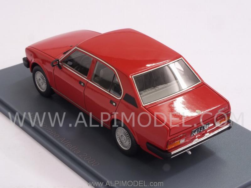 Alfa Romeo Alfetta 2000 1977 (Red) by neo