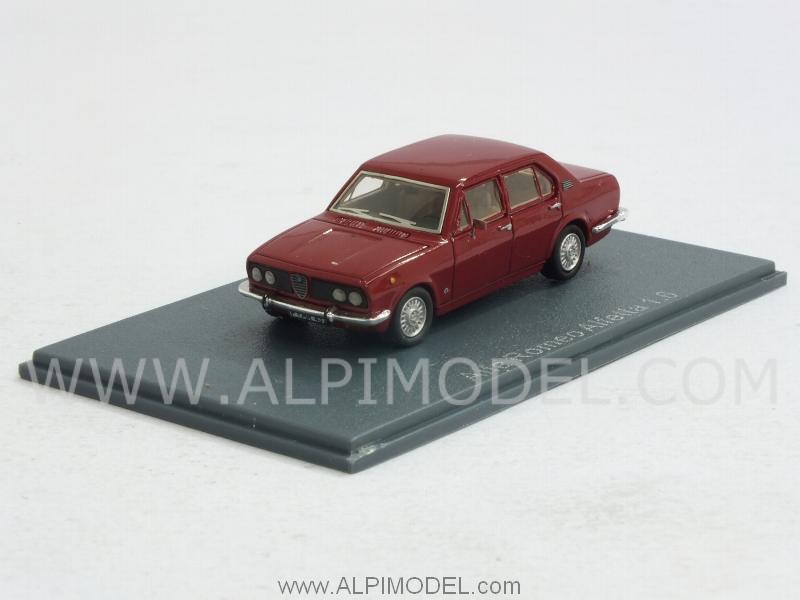 Alfa Romeo Alfetta 1600 (Red)  (H0 - 1/87 scale - 5cm) by neo