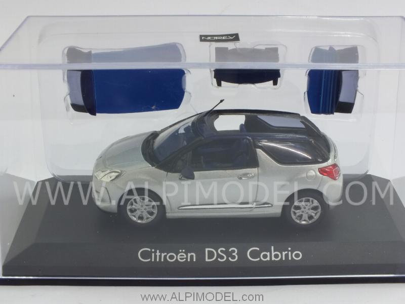 Citroen DS3 Cabrio 2013 (Silver/Blue) by norev