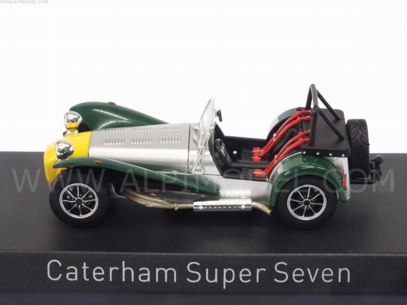 Caterham Super Seven 1983 (Aluminium/Yellow/Green) by norev