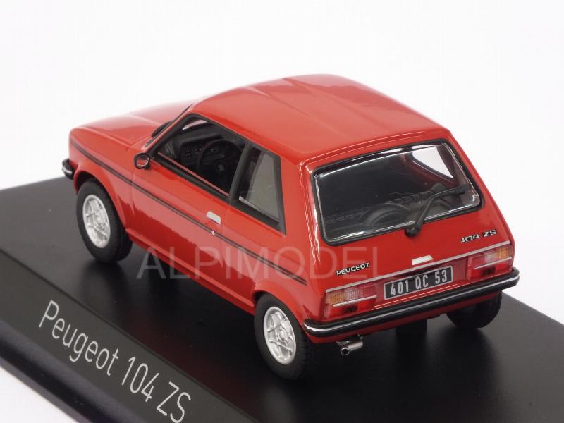 Peugeot 104 ZS 1979 (Persan Red) by norev