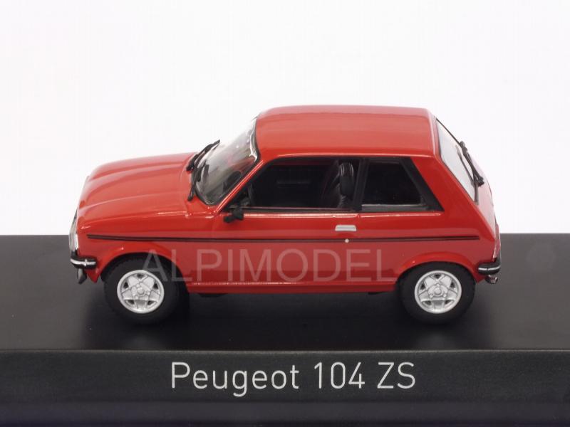 Peugeot 104 ZS 1979 (Persan Red) by norev