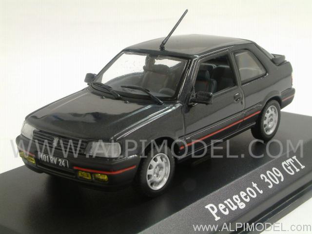 Peugeot 309 GTI 1987 (Charcoal Grey) by norev
