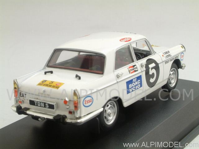 Peugeot 404 #5 East African Safari 1967 Shankland - Rotwell by norev