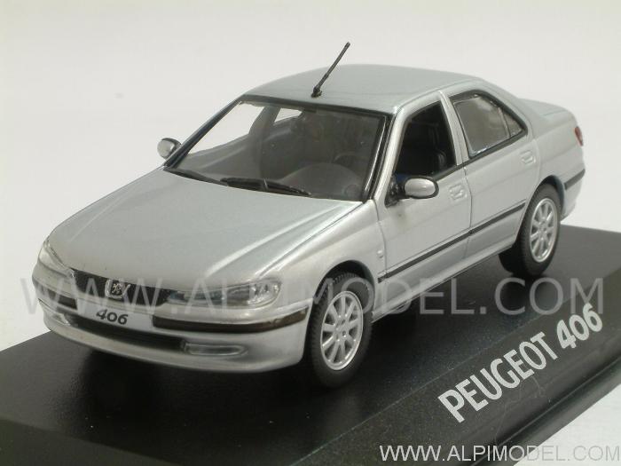 Peugeot 406 2003 (Grey Aluminium) by norev