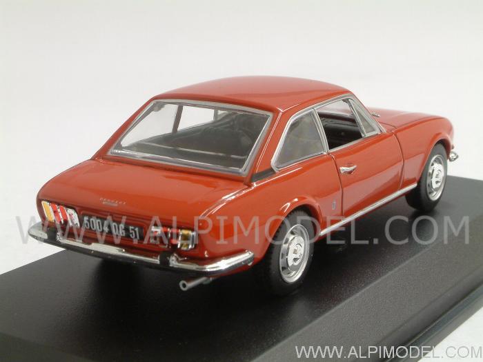 Peugeot 504 Coupe 1969 (Red) by norev