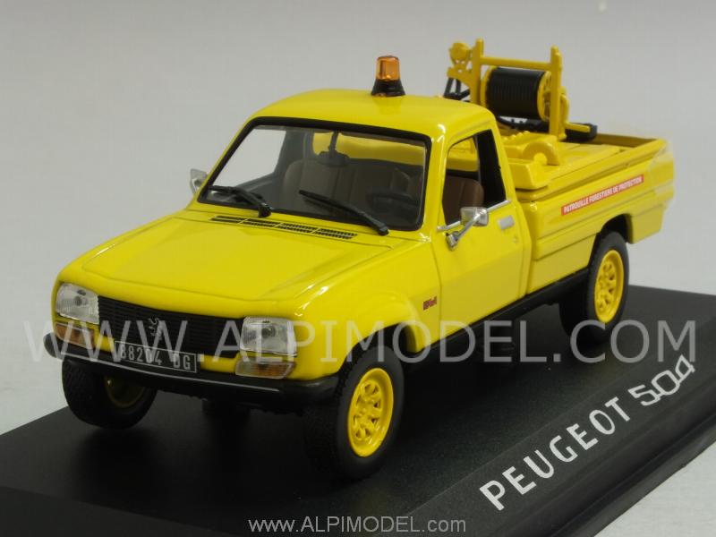 Peugeot 504 Pick-Up 1979 CCF Forestiers Pompiers by norev
