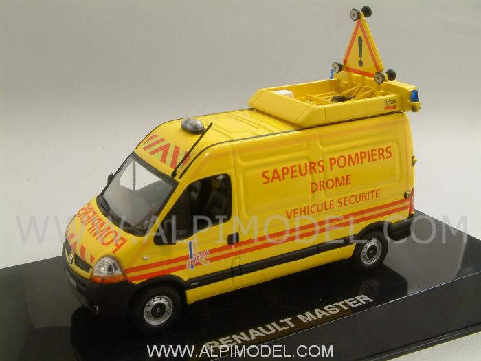 Renault Master 2008 Pompiers Drome Veiculee Balisage Securite by norev