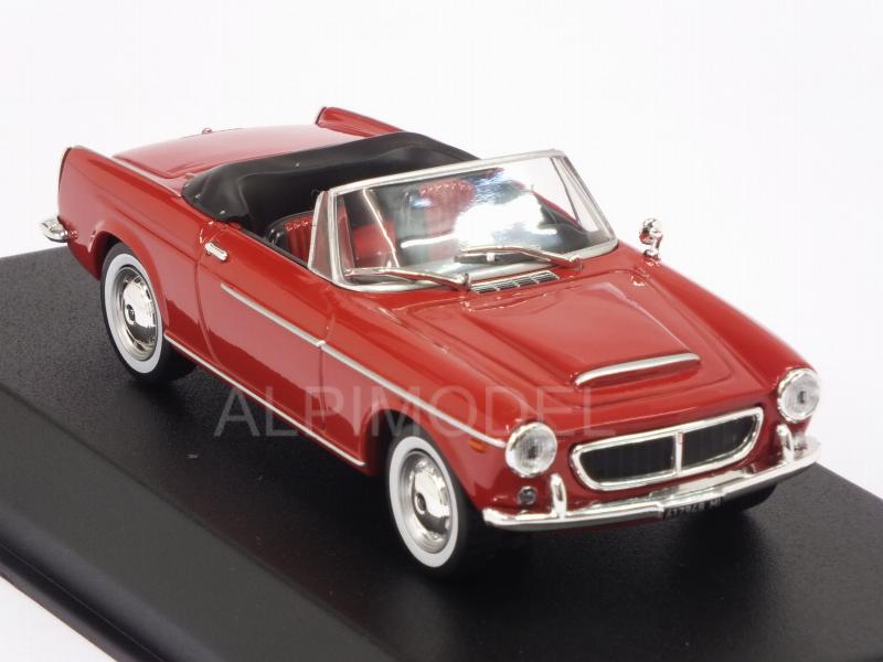 Fiat 1200 Cabriolet 1959 (Red) by norev