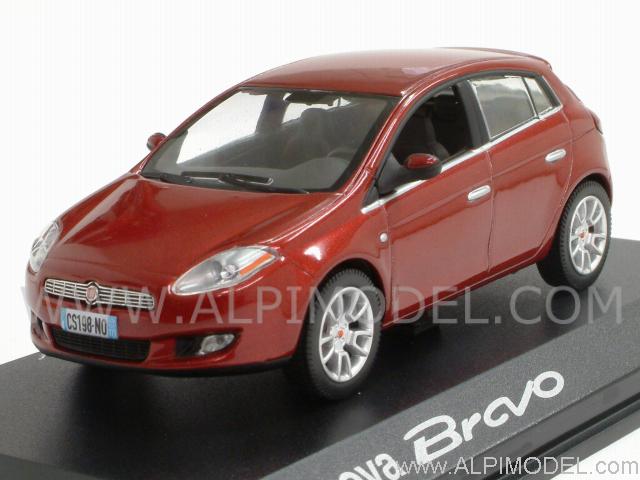Fiat Bravo 2007  (Rosso Metallizzato) by norev