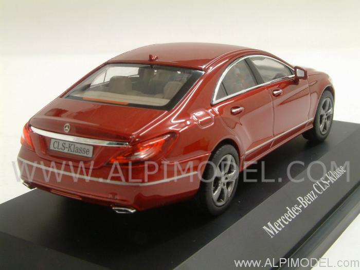 Mercedes CLS 2010 (Sapphire Red Metallic) (Mercedes Promo) by norev