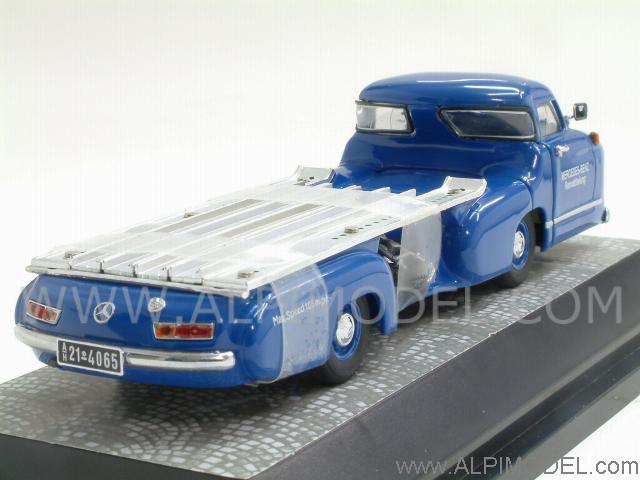 Mercedes Race Transporter 'Blue Wonder' 1954 by premium-classixxs