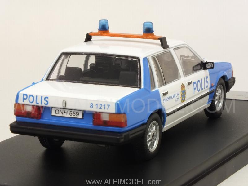 Volvo 740 Turbo 1985 Stockholm Police by premium-x