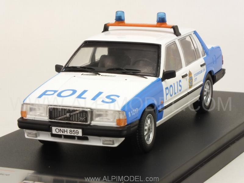Volvo 740 Turbo 1985 Stockholm Police by premium-x