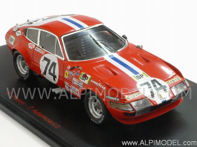 Ferrari 365 GTB/4 #74 Le Mans 1972 Posey - Adamowicz by red-line