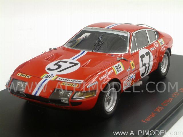 Ferrari 365 GTB/4 #57 Le Mans 1972 Gregory - Chinetti Jr. by red-line