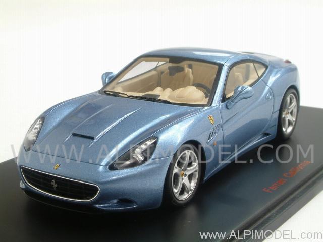 Ferrari California 2008 closed (California Light Blue Metallic) Item# RDL.