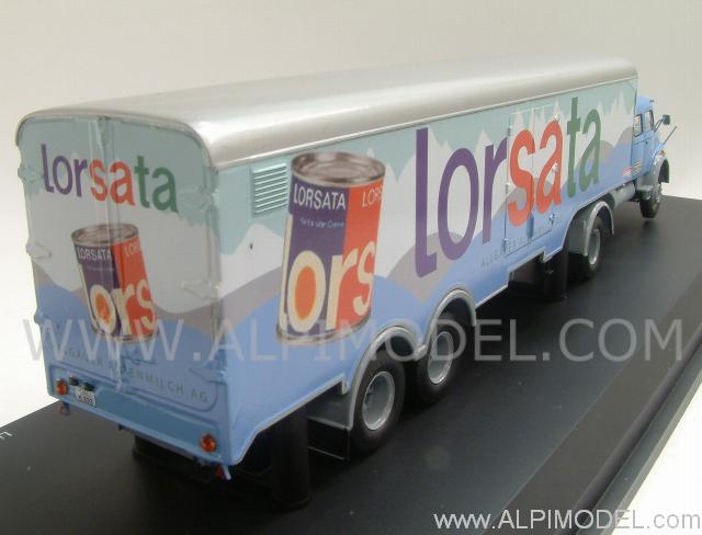 Mercedes LS1620 with trailer 'Lorsata' by schuco