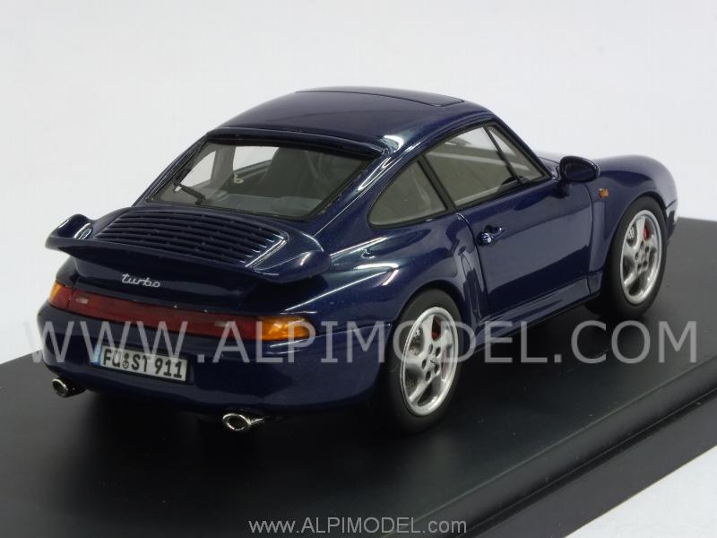 Porsche 911 Turbo (Type 993) (Blue) (PRO-R43 resin) by schuco