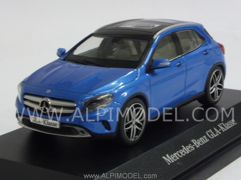 Mercedes GLA-Class 2014 (South Seas Blue Metallic) Mercedes Promo by schuco
