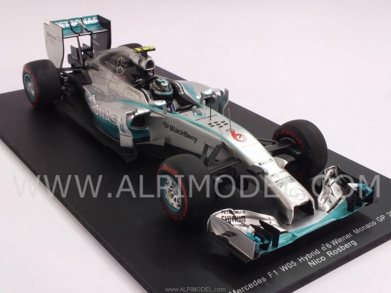 Mercedes F1 W05 #6 Winner GP Monaco 2014 Nico Rosberg by spark-model