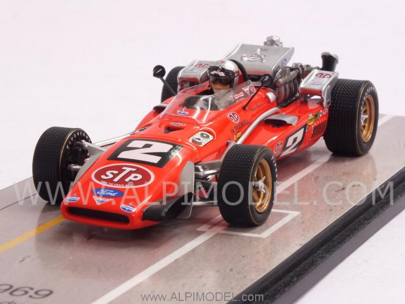 Brawner-Hawk #2 Winner Indy 500 1969 Mario Andretti by spark-model