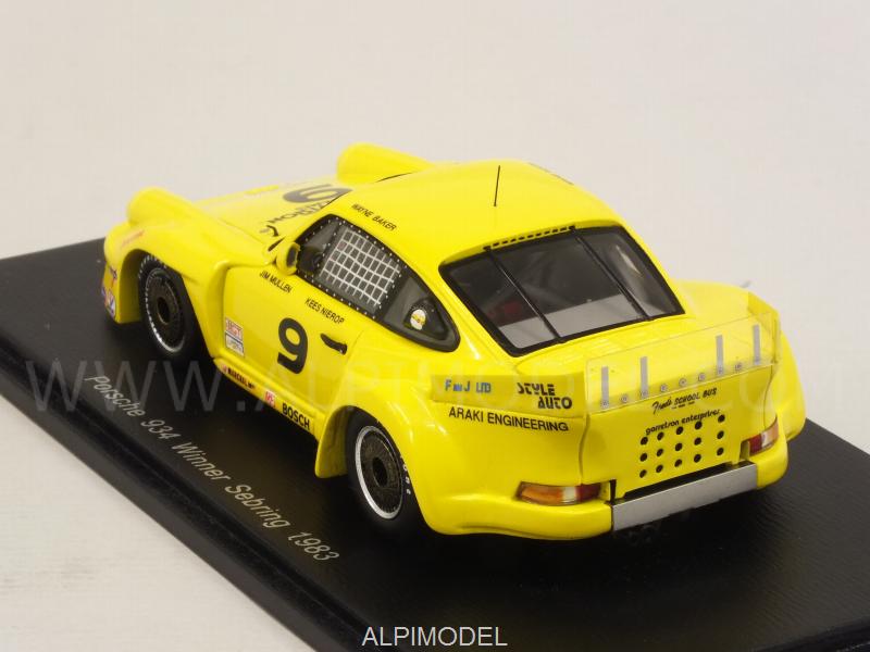 Porsche 934 #9 Winner 12h Sebring 1983 Baker - Mullen - Nierop by spark-model