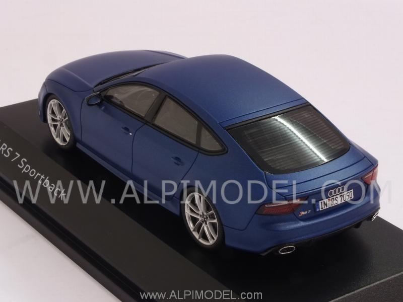 Audi RS7 Sportback 2015 (Sepang Blue Matt) Audi promo by spark-model