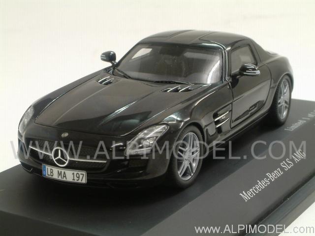 Mercedes SLS AMG Gullwing (Obsidian Black Metallic) (Mercedes Promo) by spark-model