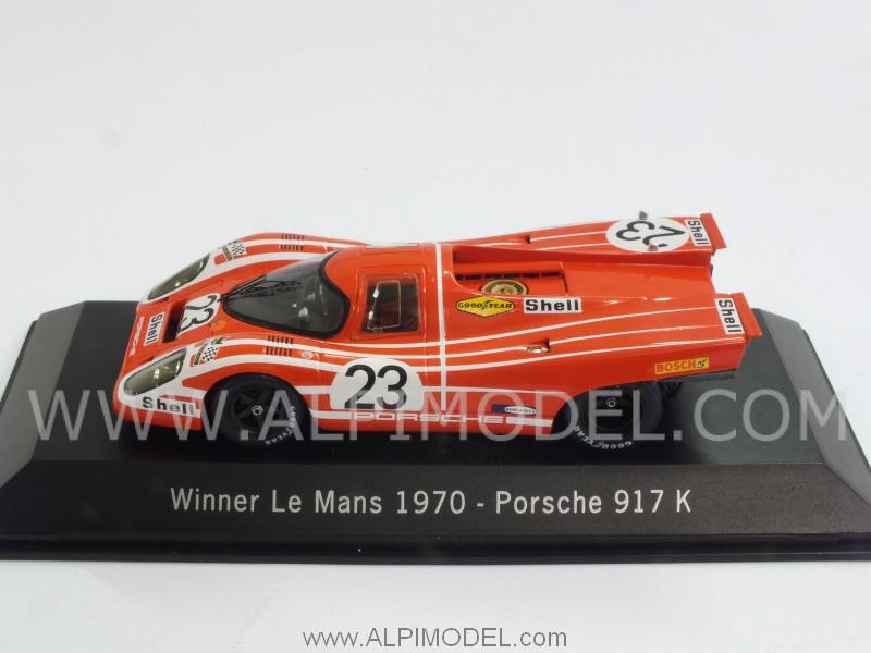 Porsche 917 K #23 Winner Le Mans 1970  Herrmann - Attwood (Porsche promo) by spark-model