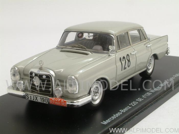 Mercedes 220 SE #128 Winner Rally Monte Carlo 1960 Schock - Moll by spark-model