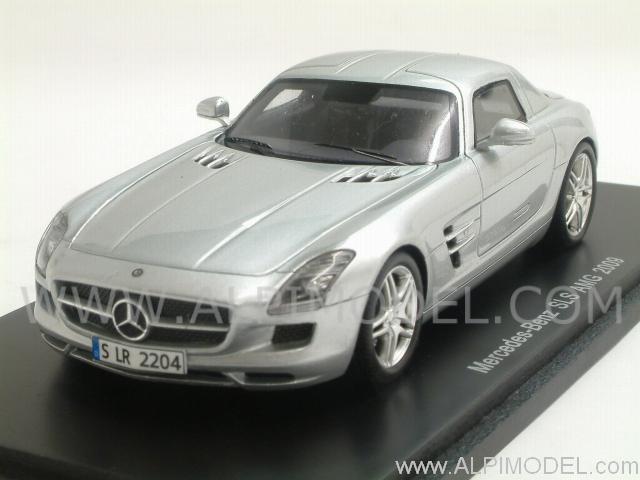 Mercedes SLS AMG Gullwing 2009 (Silver) by spark-model