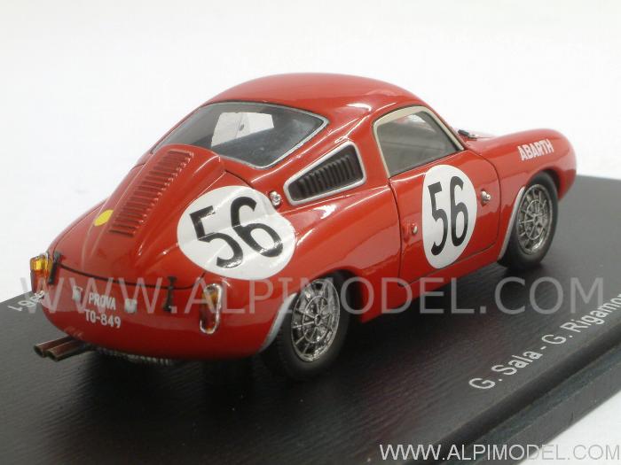 Abarth 700S #56 Le Mans 1961 Sala - Rigamonti by spark-model