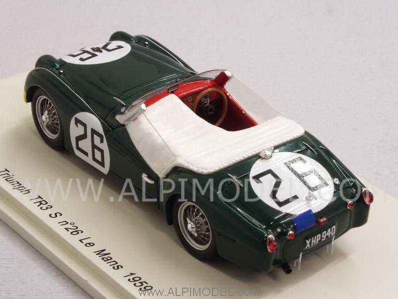 Triumph TR3S #26 Le Mans 1959 Bolton - Rothschild by spark-model