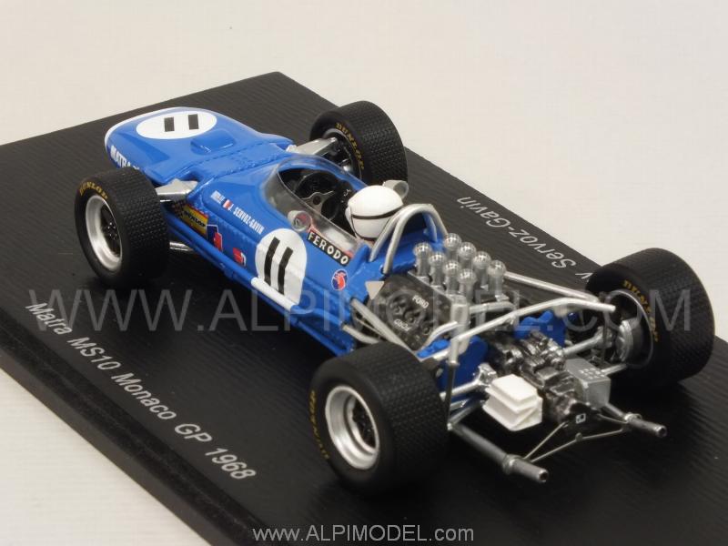 Matra MS10 #11 GP Monaco 1968  Johnny Servoz-Gavin by spark-model