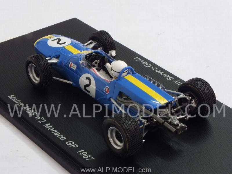 Matra MS5 #2 GP Monaco 1967 Johnny Servoz-Gavin by spark-model