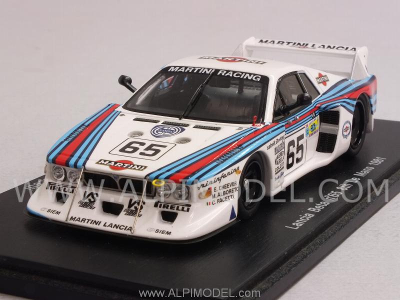 Lancia Beta Martini #65 Le Mans 1981 Cheever - Alboreto - Facetti by spark-model