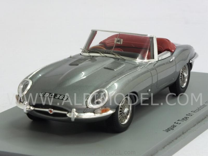 Jaguar E Type S1 Roadster 1961 (Grey Metallic) by spark-model