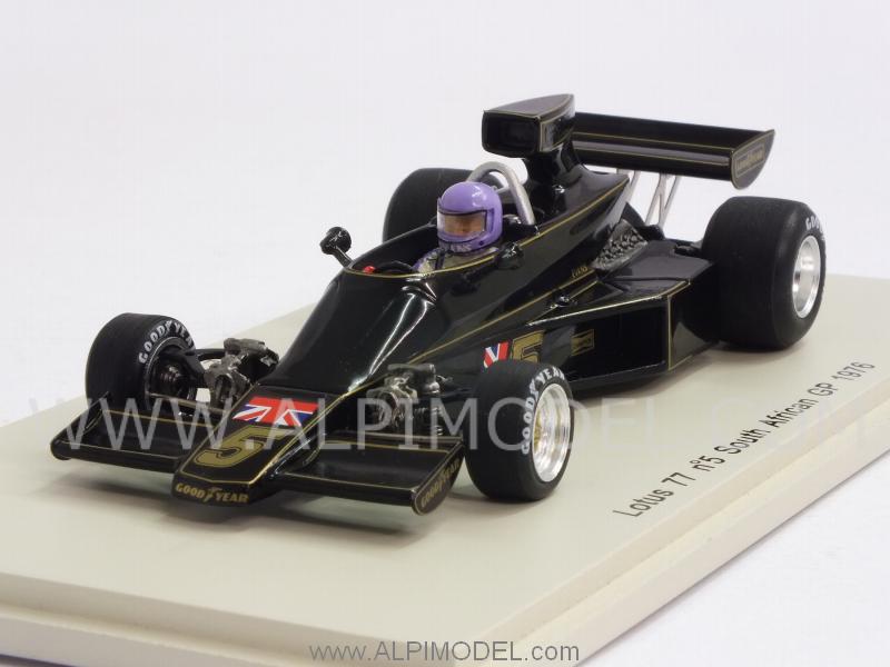 Lotus 77 #5 South African GP 1976 Bob Evans by spark-model