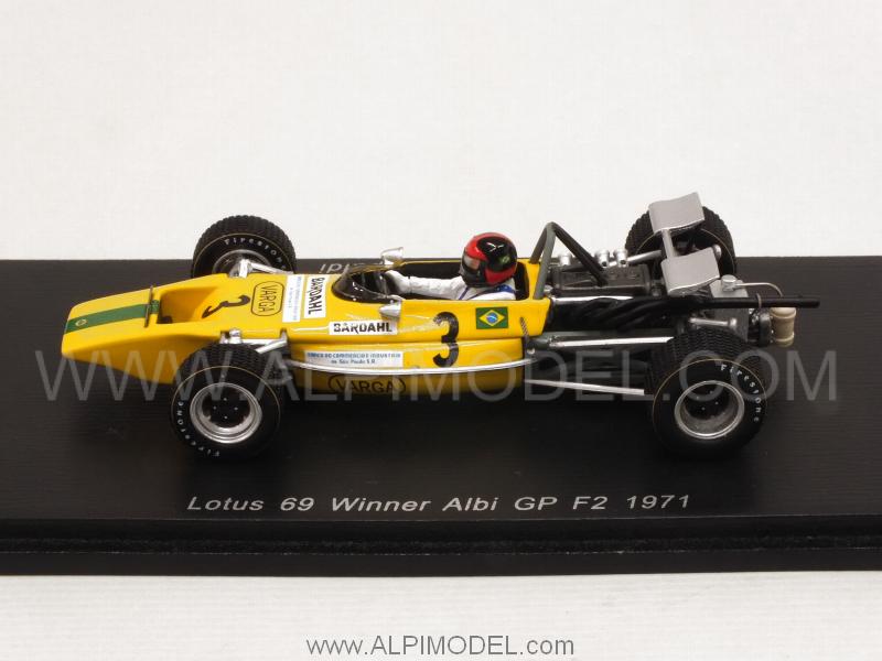 Lotus 69 #3 Winner GP Albi F2 1971 Emerson Ffittipaldi by spark-model